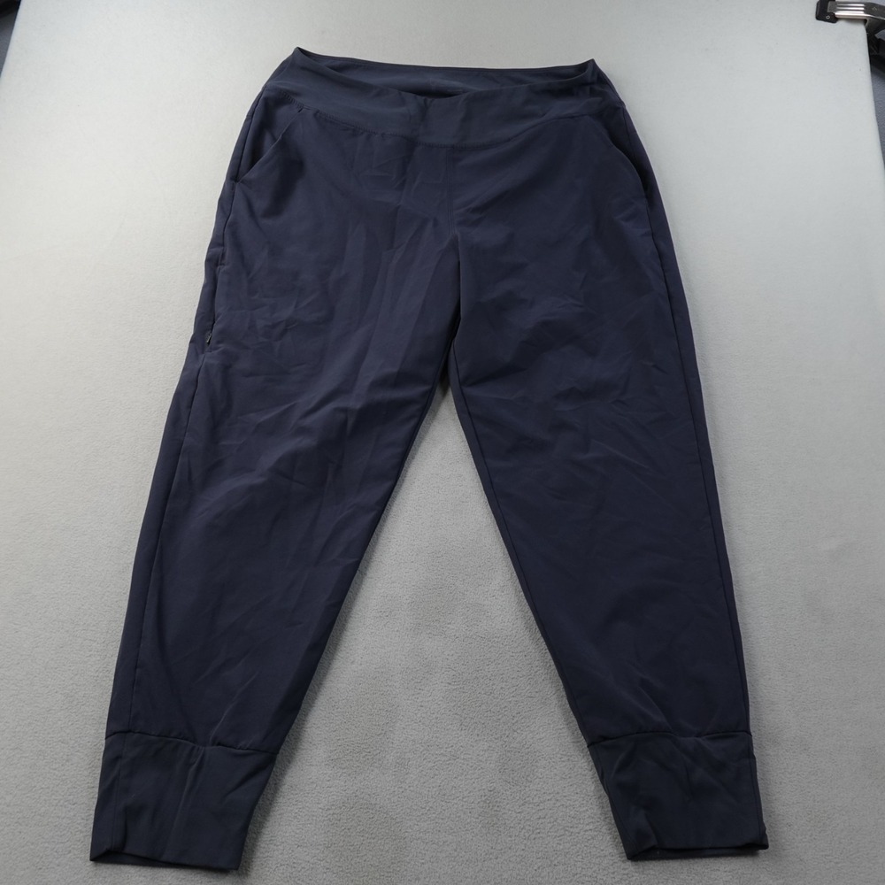 Patagonia Happy Hike Studio Pants Womens XL Forge Gray Hiking Stretch 38x26 2121